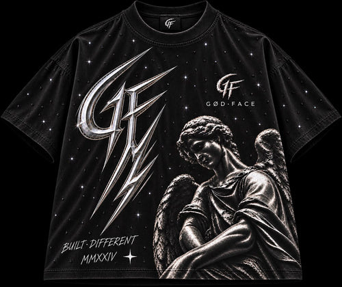 GØD FACE 001 — Angel Tee